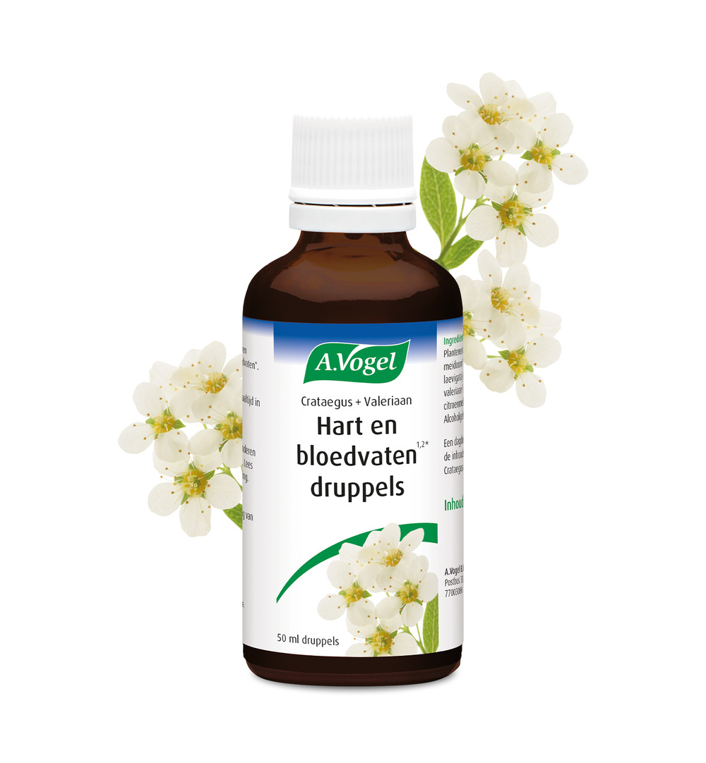 A.Vogel Crataegus + valeriaan druppels (50 ml)