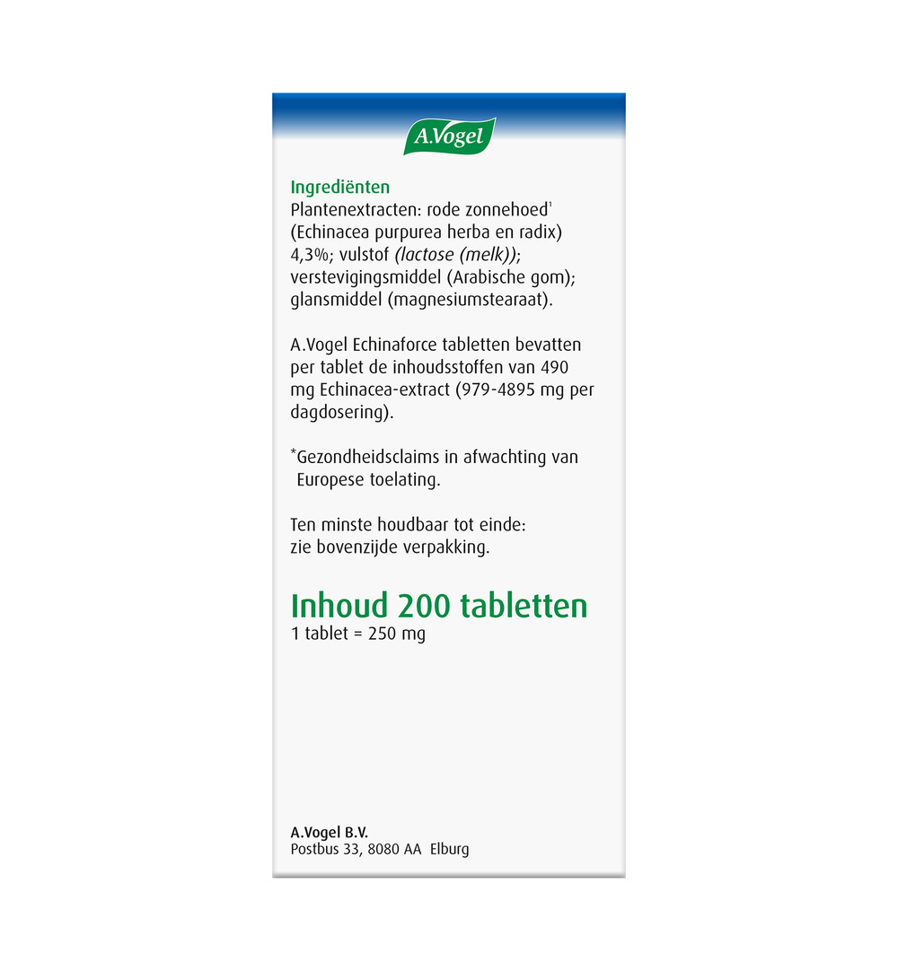 A.Vogel Echinaforce (200 Tabletten) - image 4