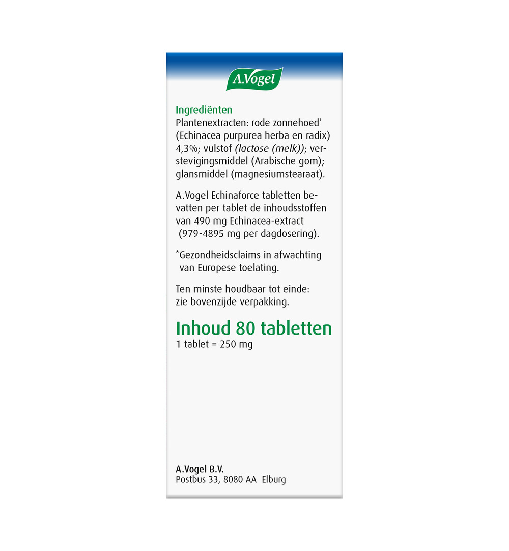 A.Vogel Echinaforce (80 Tabletten) - image 4
