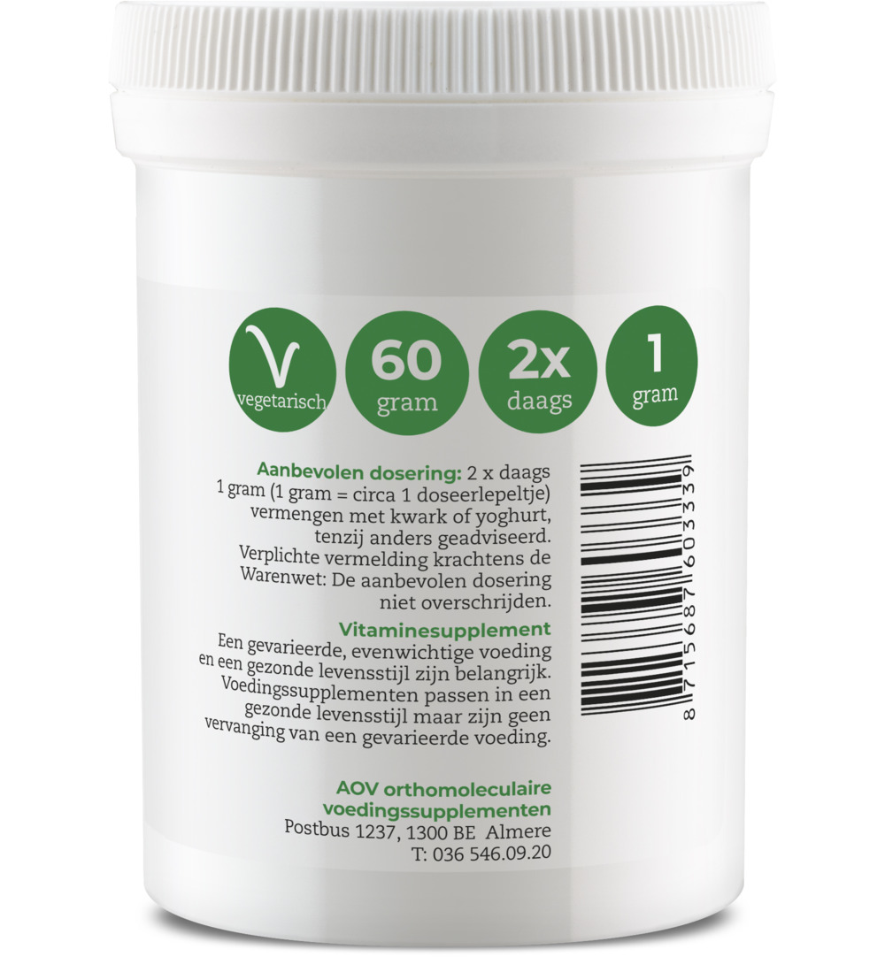 AOV 333 Vitamine C ascorbyl palmitaat (60 gr)