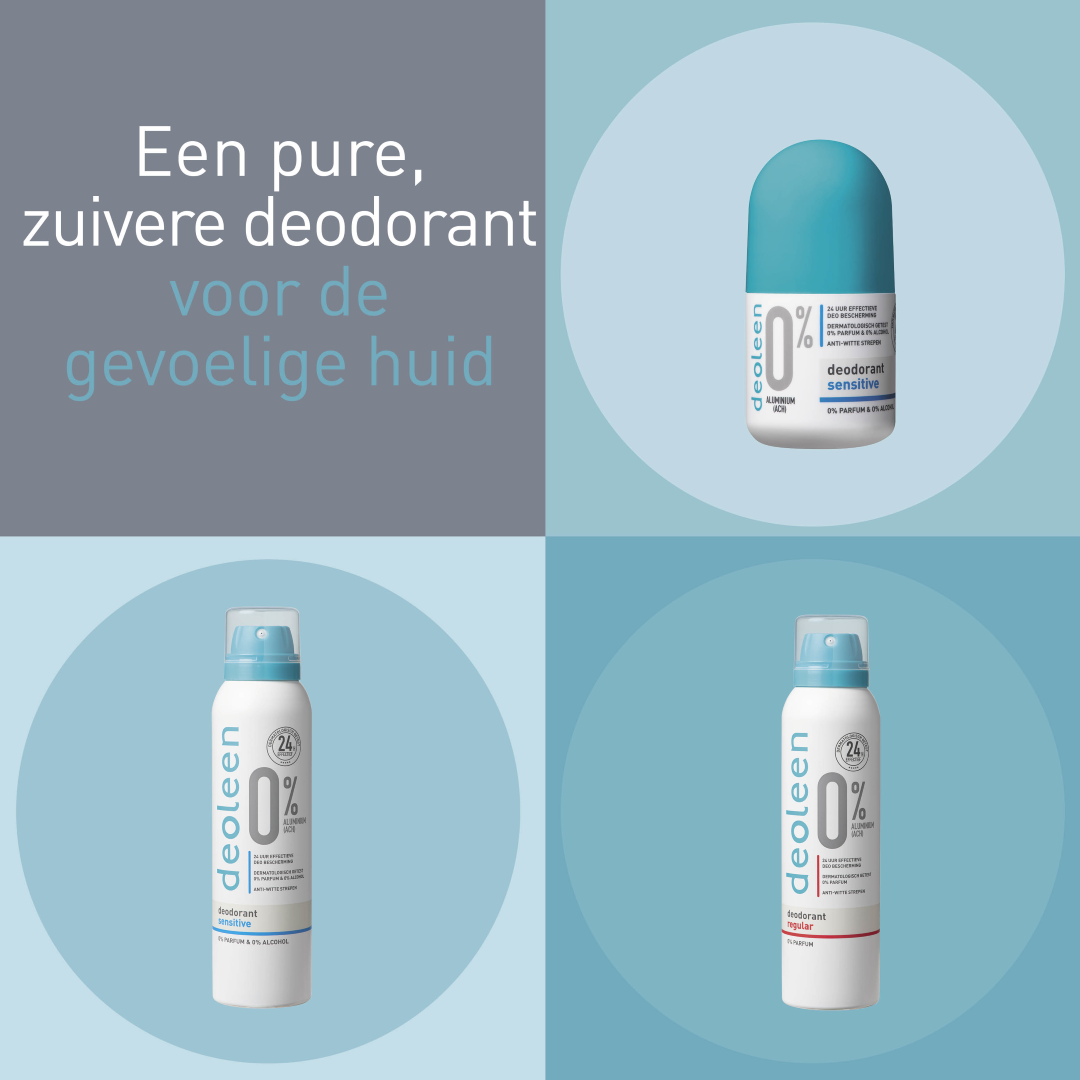 Deoleen Deodorant roller 0% sensitive (50 ml) - image 3