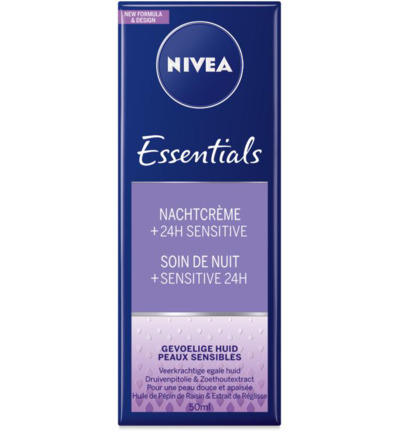Nivea Essentials nachtcreme sensitive (50 ml)