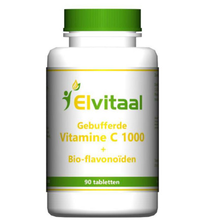 Elvitaal/Elvitum Gebufferde vitamine C 1000mg (90 tabletten)