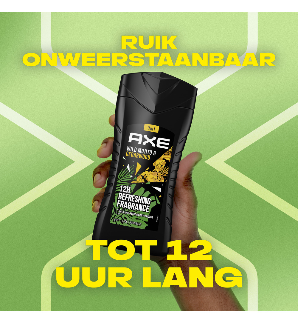 Axe Showergel wildgreen mojito & cederwood (250 ml) - image 3