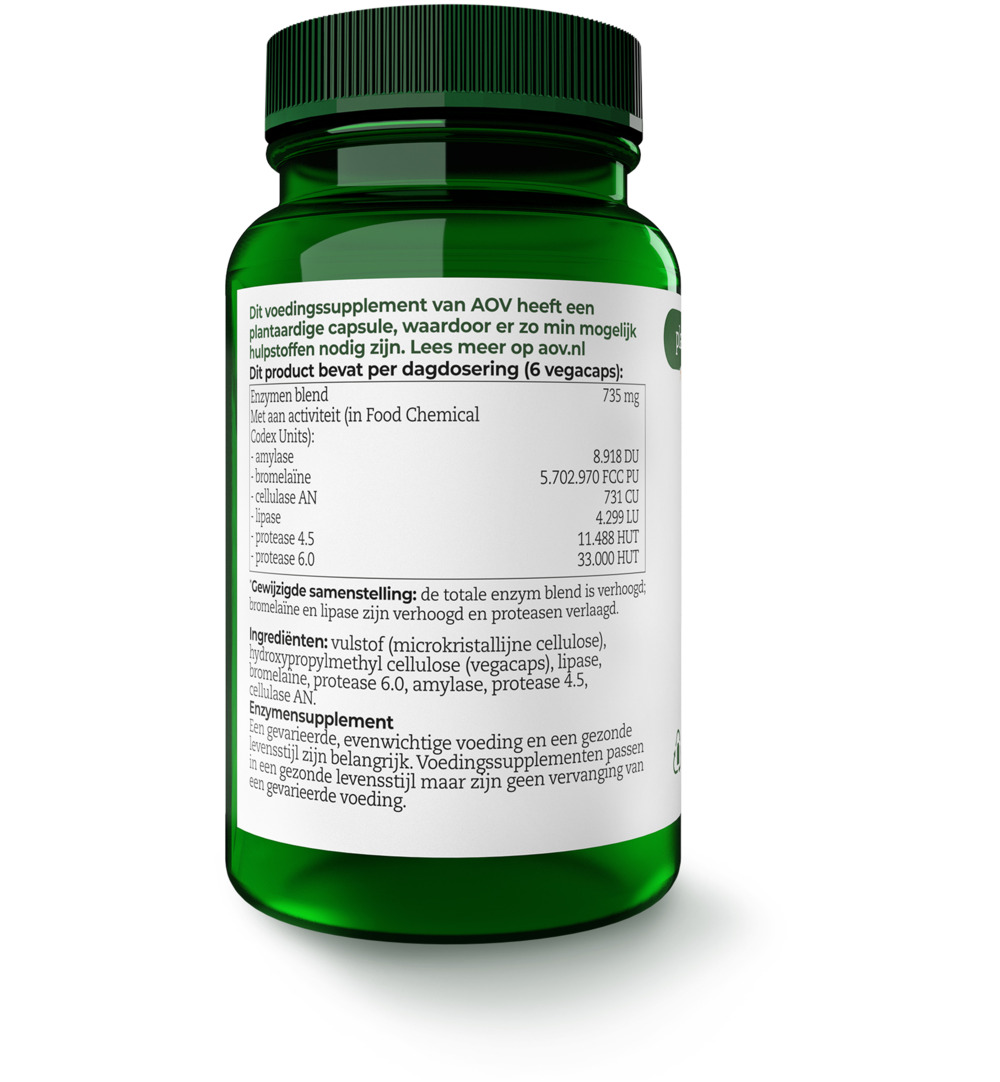 AOV 1129 Plant-enzym (60 vega capsules) - image 2