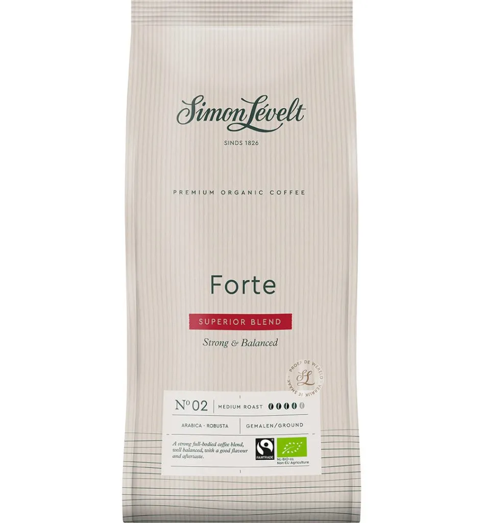 Simon Levelt Forte Superior Blend Gemalen Koffie (1000 gr)