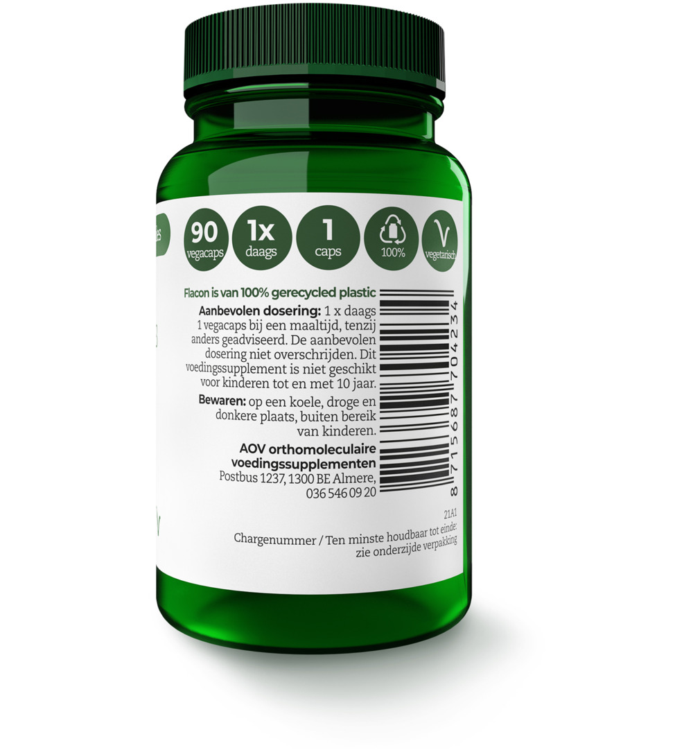 AOV 423 Vitamine D3 75mcg (90 vega capsules) - image 2