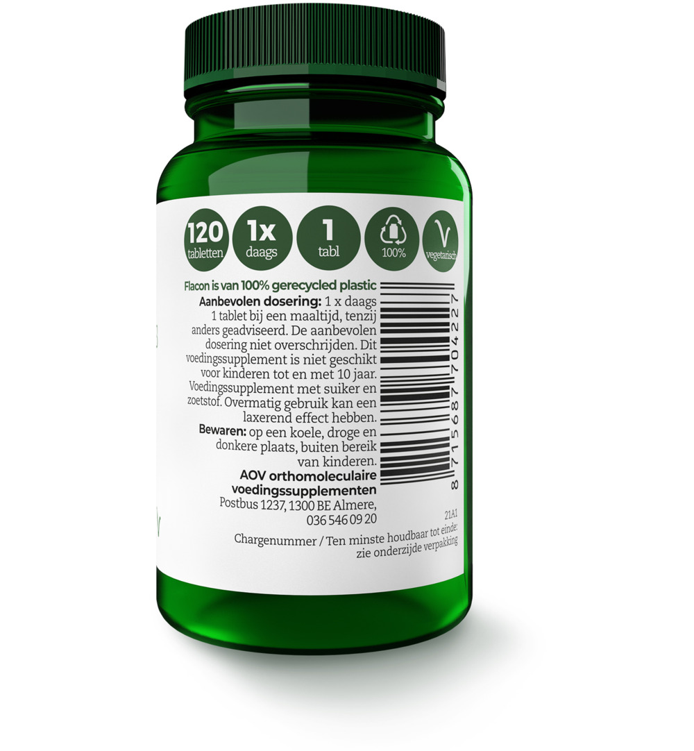 AOV 422 Vitamine D3 50mcg (120 tabletten) - image 2