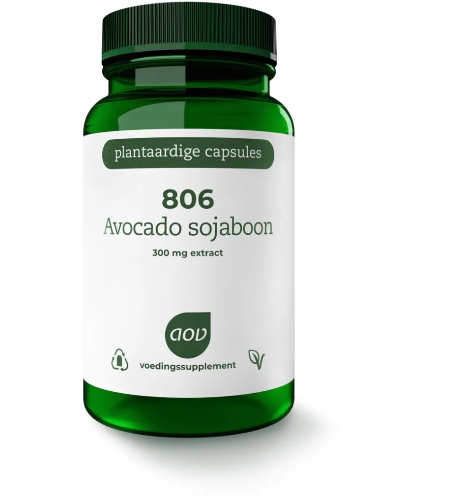 AOV 806 Avocado sojabonen-extract (60 vega capsules)
