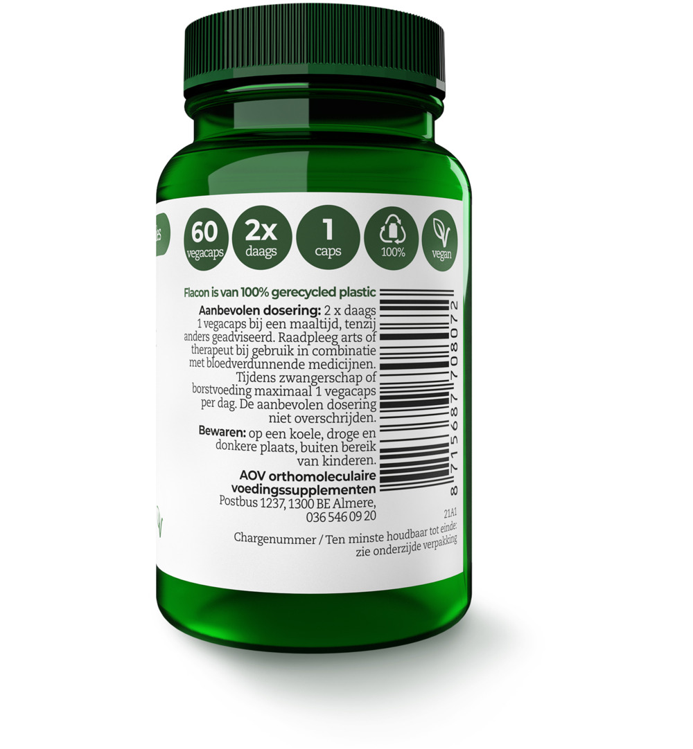 AOV 807 Druivenpitten (60 vega capsules)