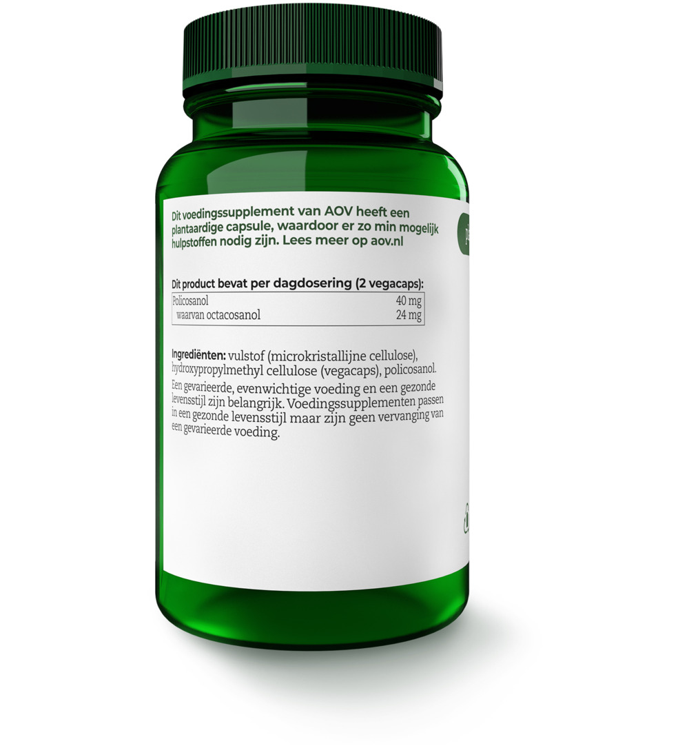 AOV 1102 Policosanol (60 vega capsules) - image 2