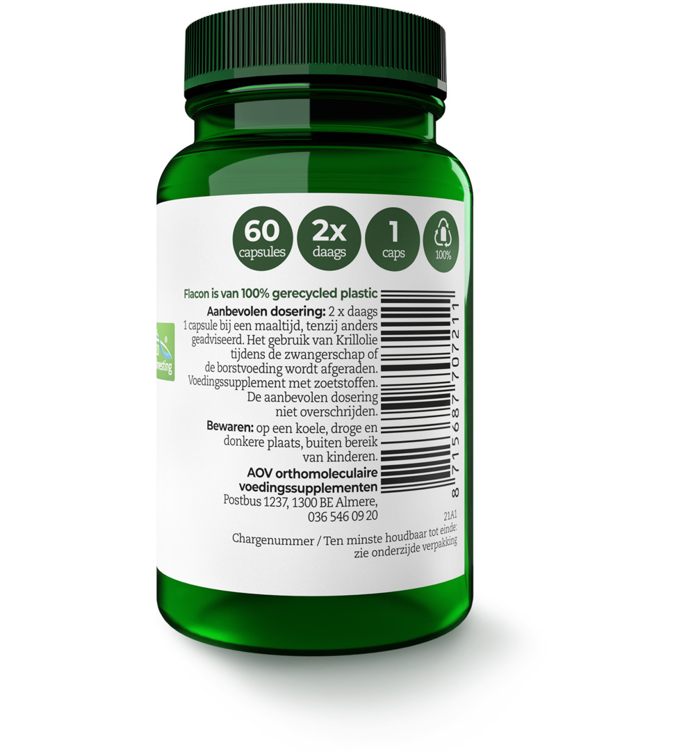 Aov 721 Krillolie (60 capsules) - image 2