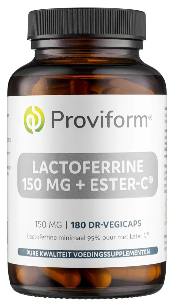 Proviform Lactoferrine 150 Mg + Ester C (180 vega capsules)