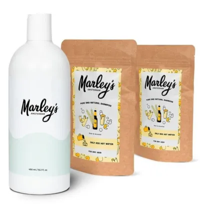 Marley`S Pakket 2X Bier & Wierook Shampoo (1 set)