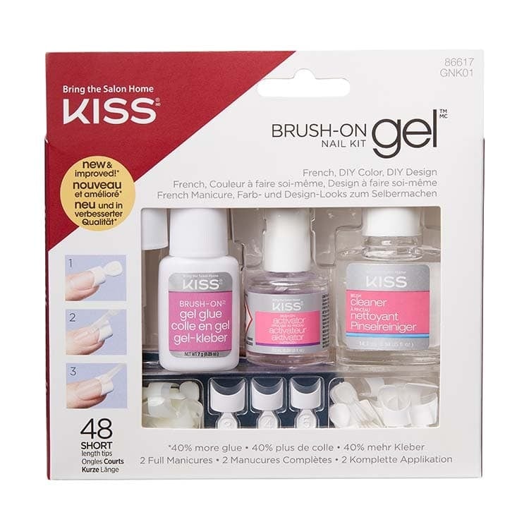 Kiss Brush on gel kit (1 stuk)