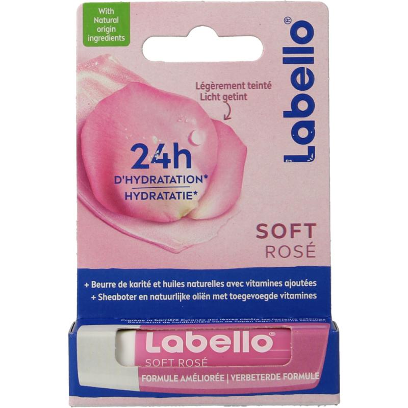 Labello Soft rose blister (4,8 gr)
