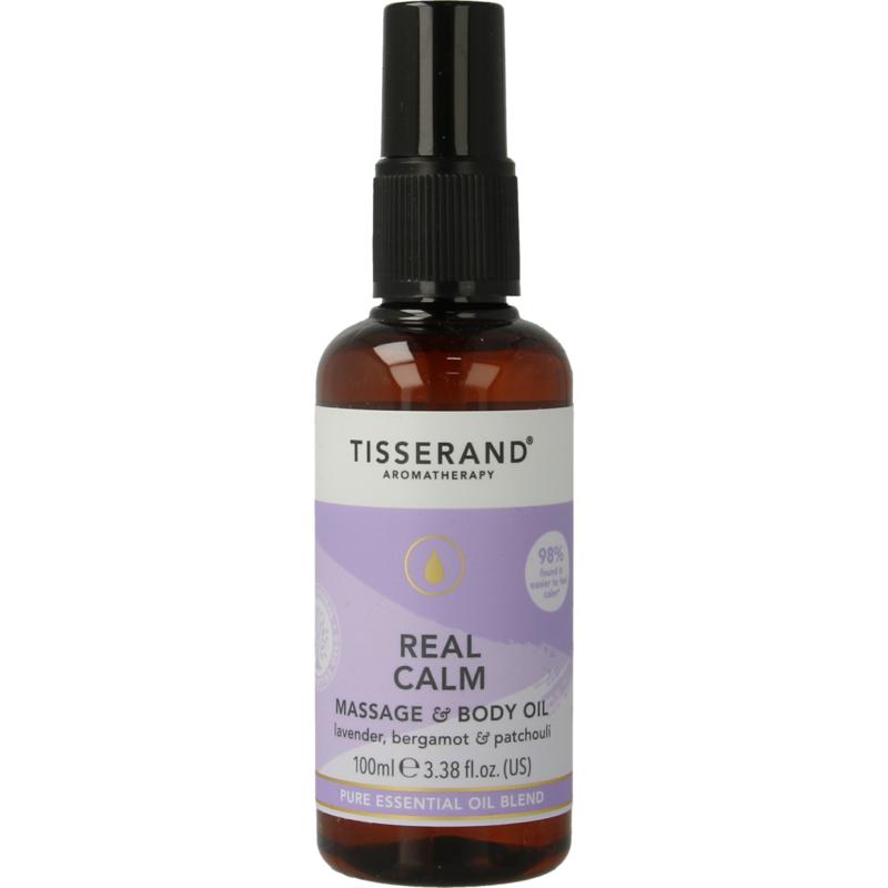 Tisserand Real calm massage & body oil (100 ml)