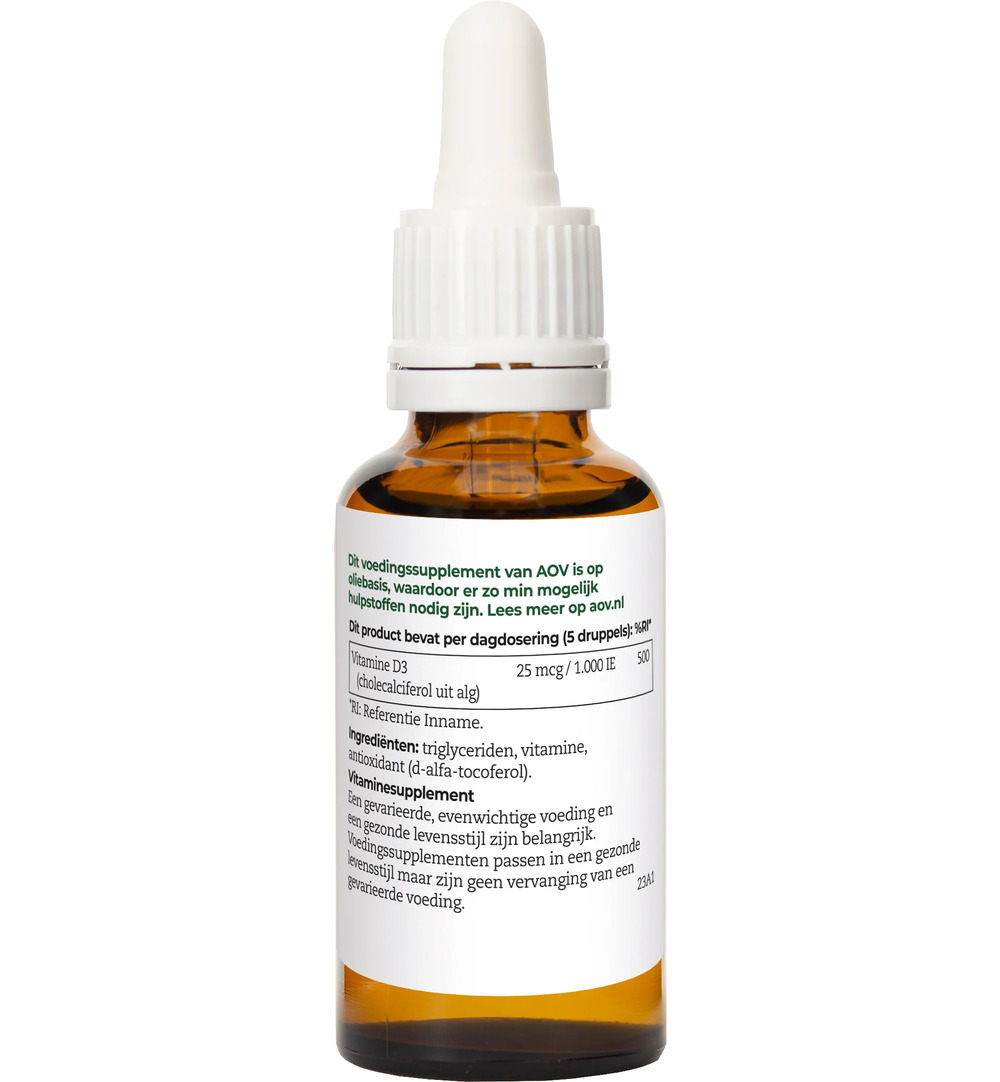 Aov 424 Vitamine D3 25Mcg Vegan (15 ml) - image 2