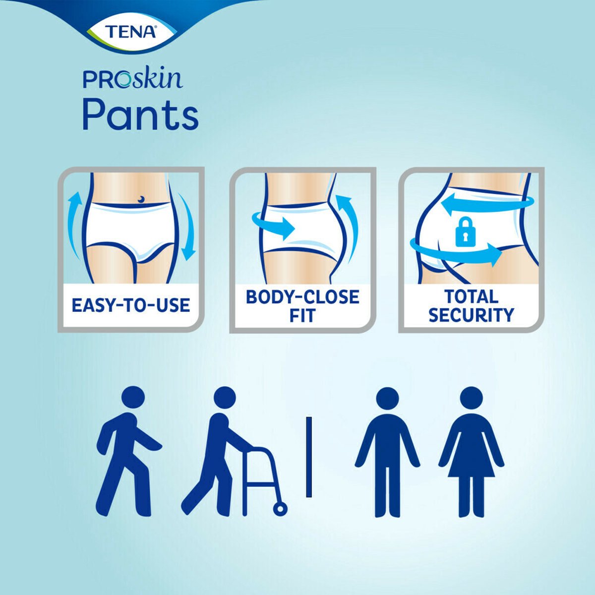 Tena Proskin pants normal L (18 stuks)