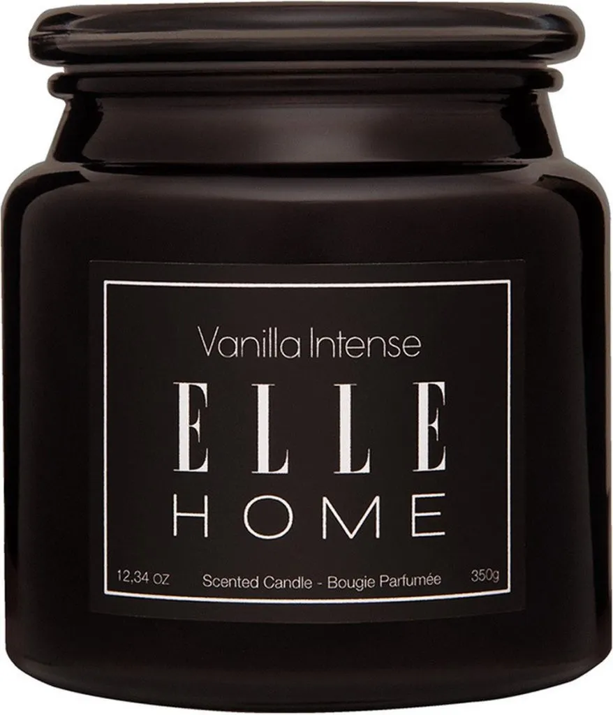 Elle Home Vanilla intense candle jar (350 gr)
