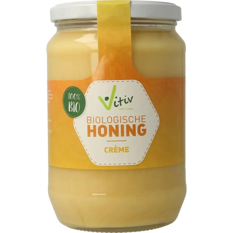 Vitiv Honing Creme Biologisch (900 gr)