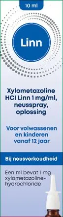 Linn Xylometazoline HCI 1mg (10 ml)