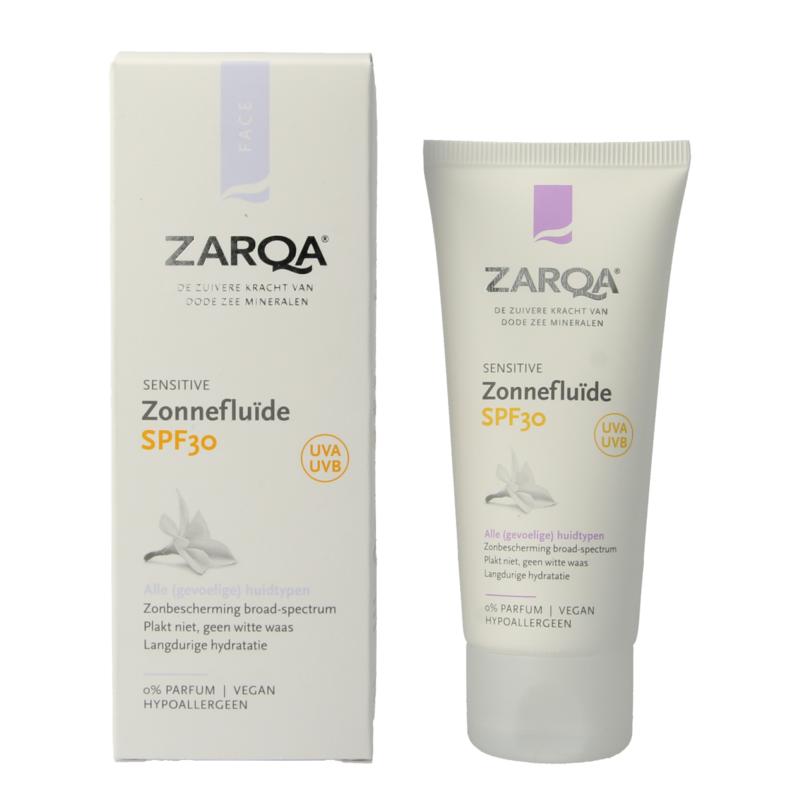 Zarqa Zonnefluide SPF30 Sensitive (50 ml)