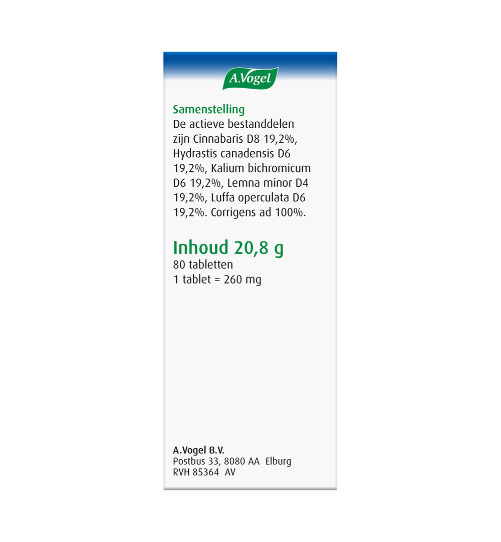 A.Vogel Cinuforce (80 tabletten) - image 4