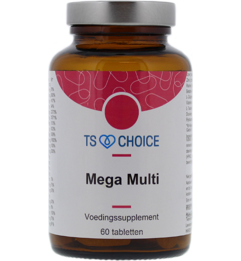 TS Choice Mega multi (60 tabletten)