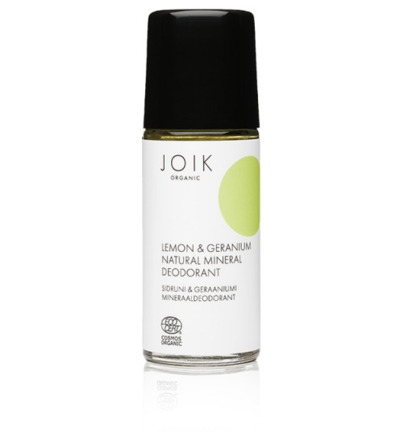 Joik Lemon & geranium mineral deodorant vegan (50 ml)