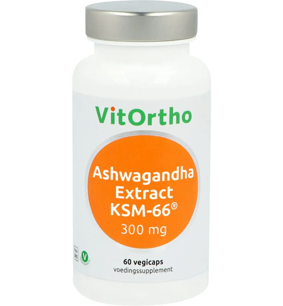 Vitortho Ashwagandha Extract 300 Mg Ksm-66 (60 vega capsules)