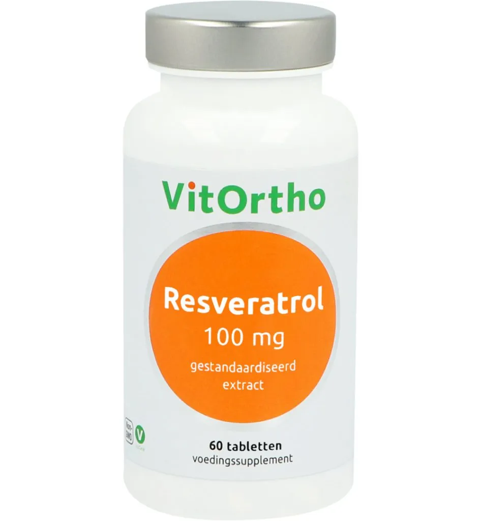 VitOrtho Resveratrol 100 mg (60 tabletten)