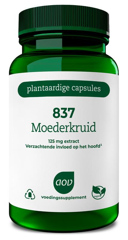 AOV 837 Moederkruid (60 vega capsules)