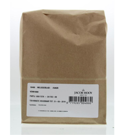 Jacob Hooy Melisseblad (250 gr)