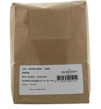 Jacob Hooy Oregano gerist (250 gr)