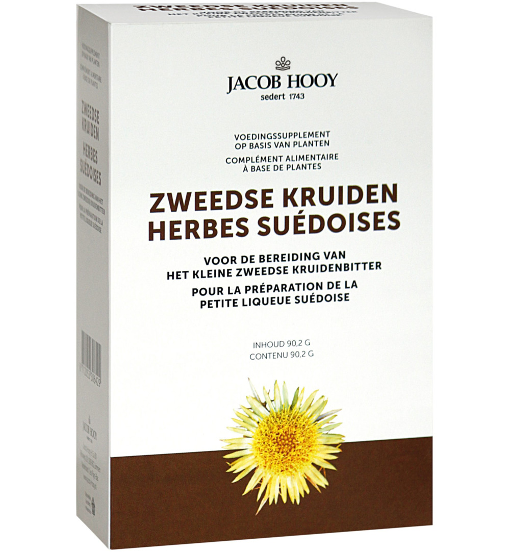 Jacob Hooy Zweedse kruiden klein met kamfer (90,2 gr)