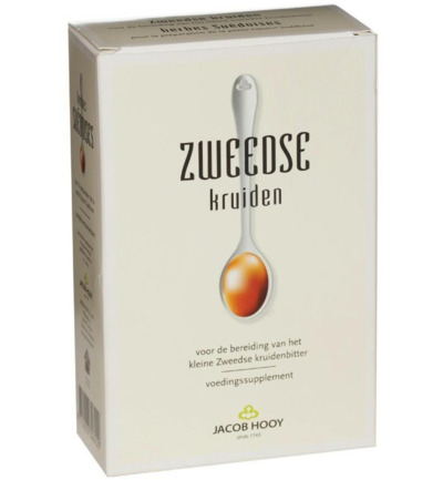 Jacob Hooy Zweedse kruiden klein met kamfer (90,2 gr)