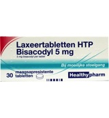Healthypharm Laxeer Bisacodylum 5mg (30 tabletten)