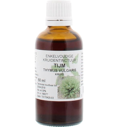 De Cruydhof Thymus vulgaris herb / tijm tinctuur (50 ml)