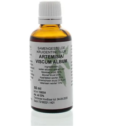 De Cruydhof Artemisia vulgaris/viscum album compl tinctuur (50 ml)