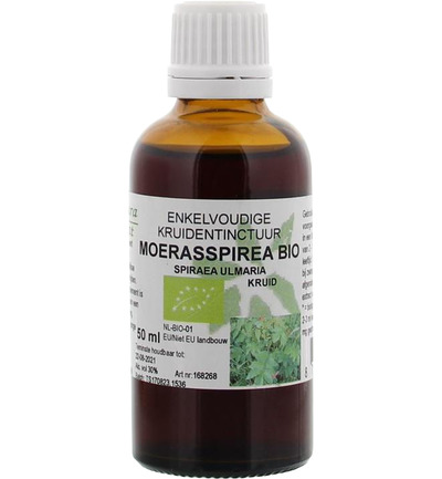 De Cruydhof Spiraea ulmaria herb / moerasspirea tinctuur bio (50 ml)
