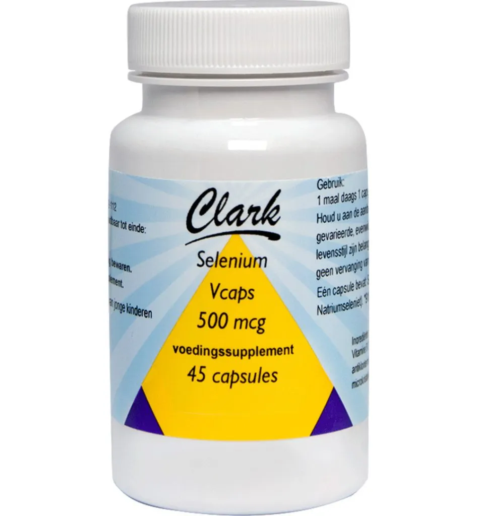 Clark Selenium 500mcg (45 vega capsules)