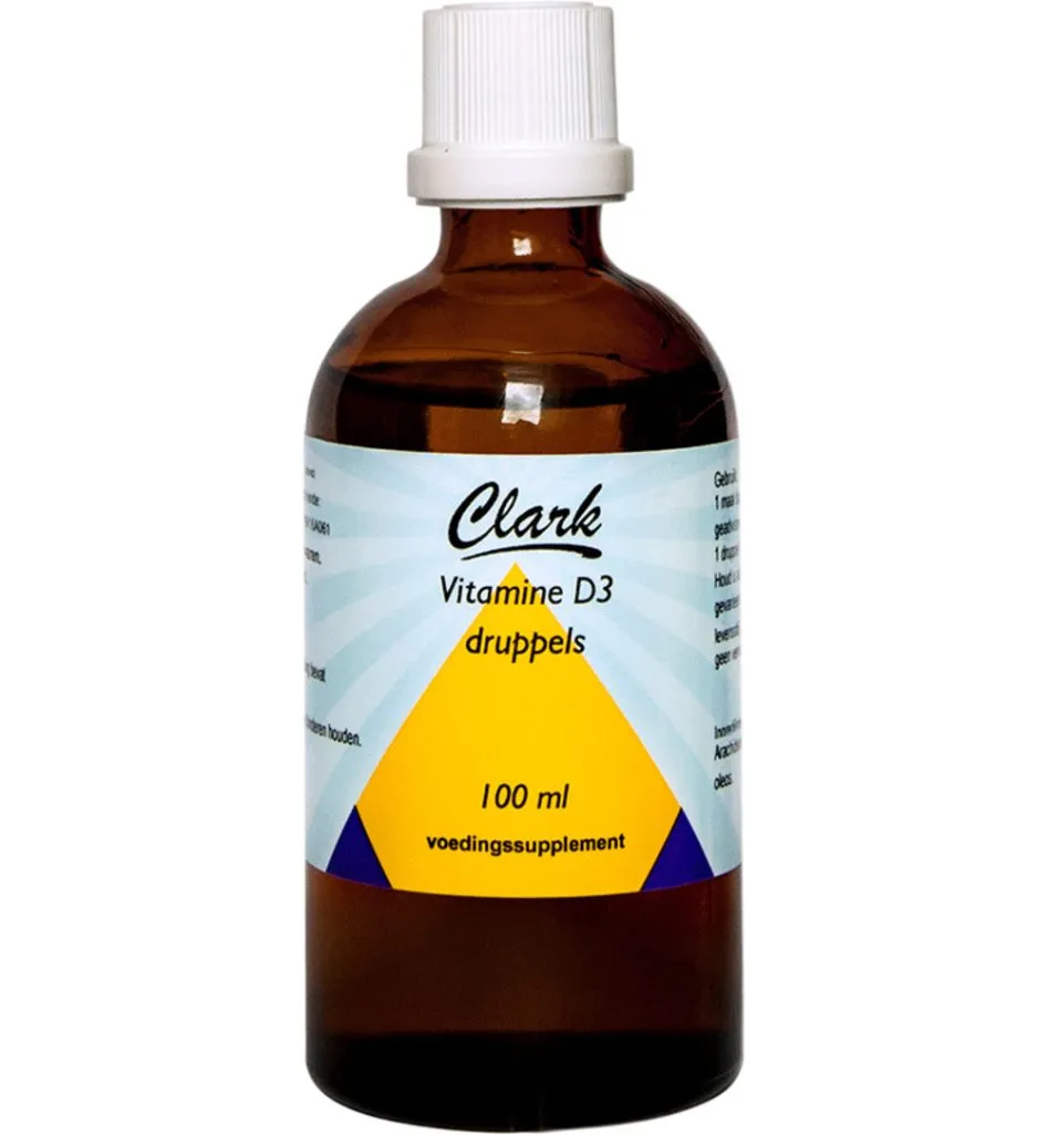 Clark Vitamine D3 vloeibaar (100 ml)