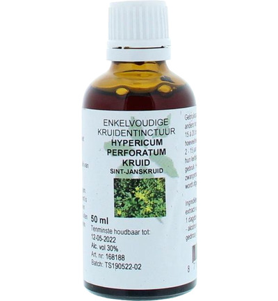 De Cruydhof Hypericum perforatum / sint janskruid tinctuur (50 ml)