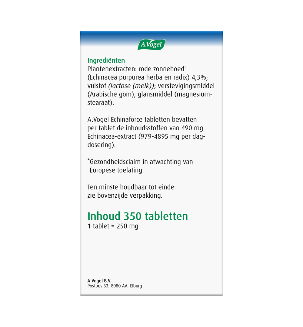 A.Vogel Echinaforce (350 Tabletten) - image 4