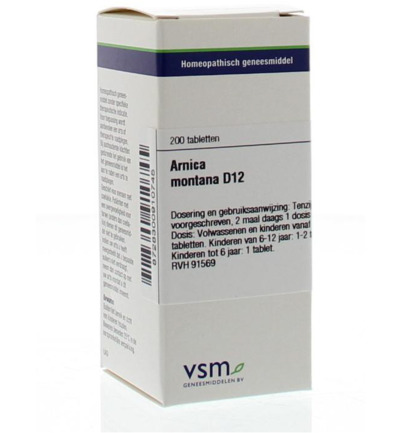 VSM Arnica montana D12 (200 tabletten)