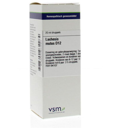 VSM Lachesis mutus D12 (20 ml)