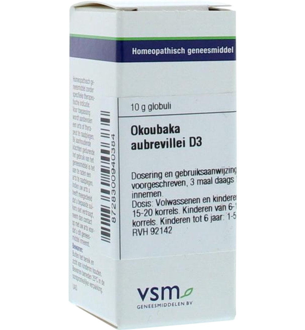 VSM Okoubaka aubrevillei D3 (10 gr)