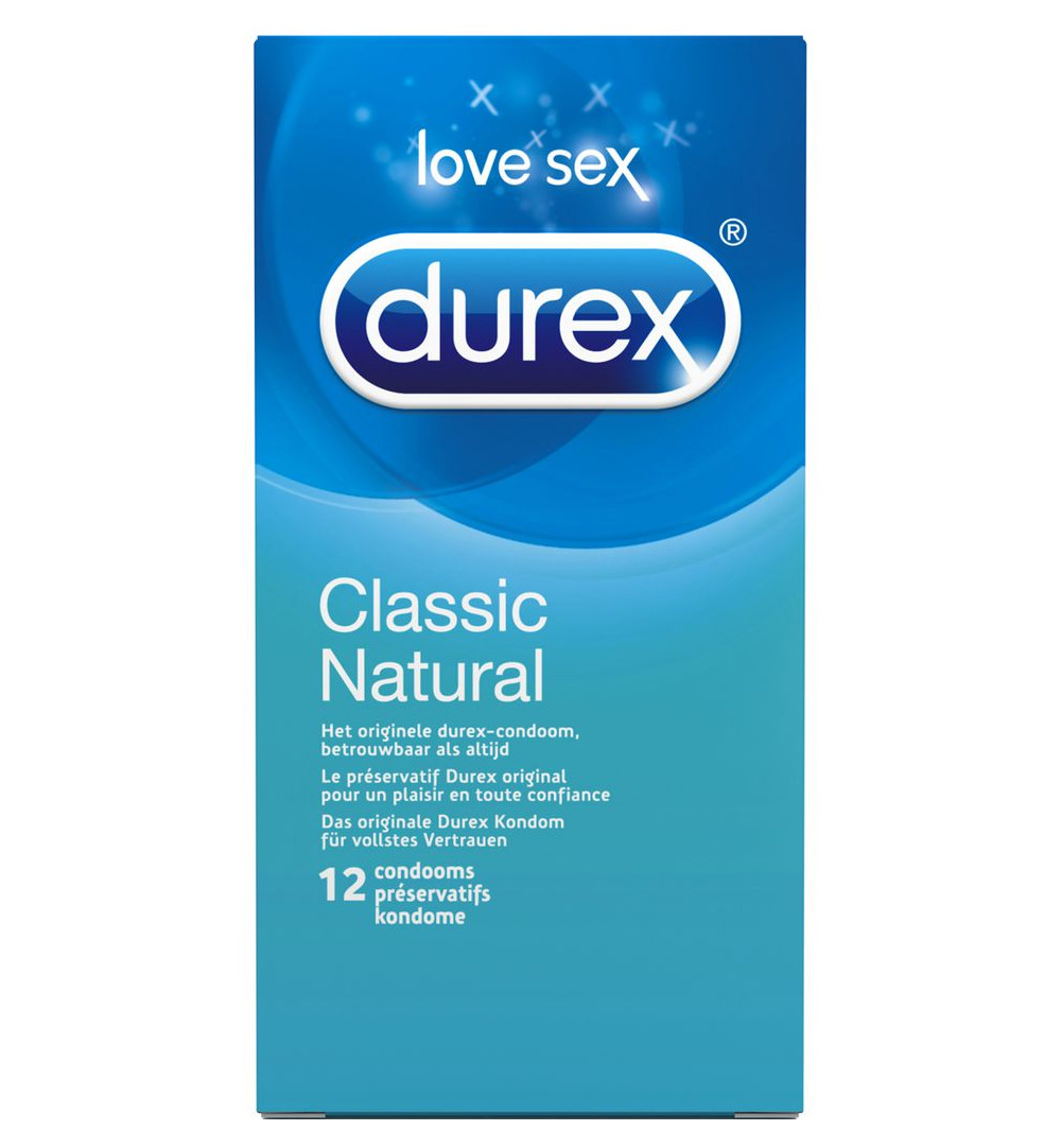 Durex Classic natural (12 stuks)