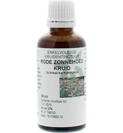 De Cruydhof Echinacea Purpurea Kruid Tinctuur (50 ml)